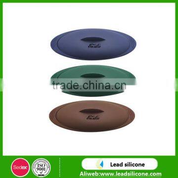 Multi-function Kitchen Ware Silicone Steamed Fish Bowl, Folding Silicone Bowl With Lid photo-2