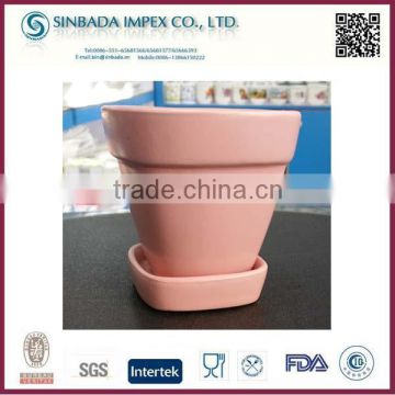 Cheap Ceramic Matte Glazed Small Flower Pots