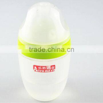 BPA Free Natural Flow Vacuum Feeding Bottle with Silicone Teats