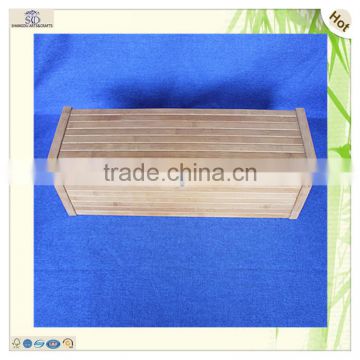 great quality 1 bottle hinge bamboo wooden wine boxes