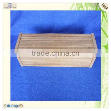Great Quality 1 Bottle Hinge Bamboo Wooden Wine Boxes