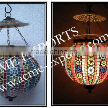 Chandlier Mosaic Lamps