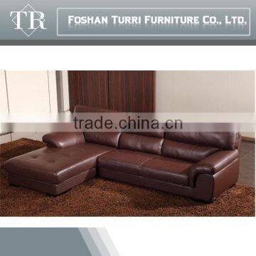 Luxury Furniture Chesterfiled Coner Leather Sofa photo-2