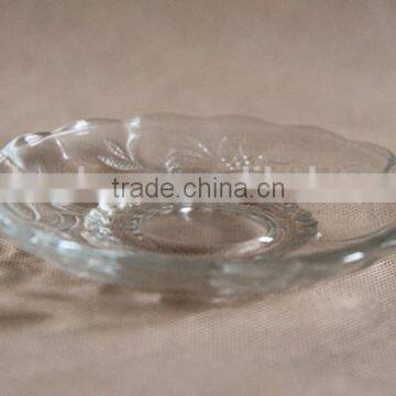 Glass plate/Glass dinner plates/wholesale clear glass plates