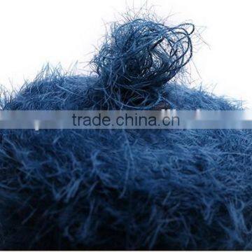 100%Polyamide/Nylon Fancy Feather Knitting Yarn With Colored photo-3