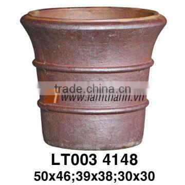 Vietnam Ceramic High Fired Pottery Outdoor Vase