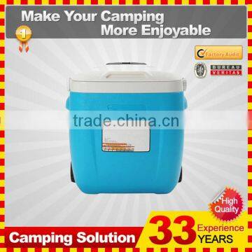 Portable Rotomolde Picnic Ice Cooler Box With Wheels photo-6