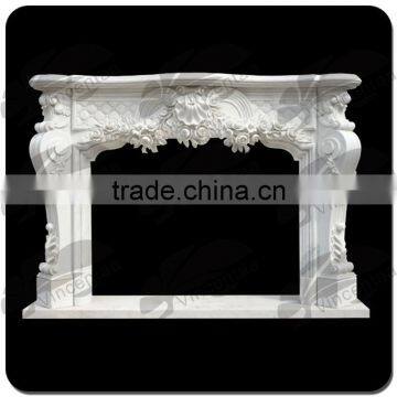 Popular Design Antique Marble Fireplace Mantels With 15 Years Factory photo-2