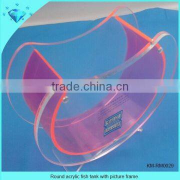 Fashion Design Acrylic Fish Shaped Fish Tank photo-4
