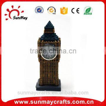 Wholesale custom resin 3D England big ben souvenir for sale