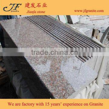 Red Granite G687 Outdoor Stone Steps Risers Granite Stairs For Playgrounds photo-5