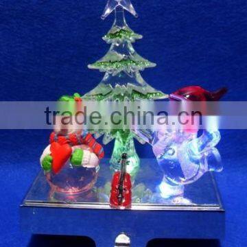 2015 Christmas Double Snowman Stocking Holder With Led photo-2