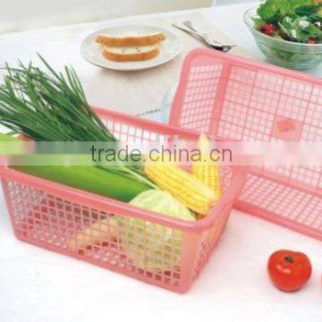 PP Plastic Basket With Handle/Storage Basket/food Basket photo-4