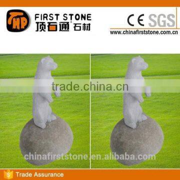 GAB584 Garden Stone Beaver Statue