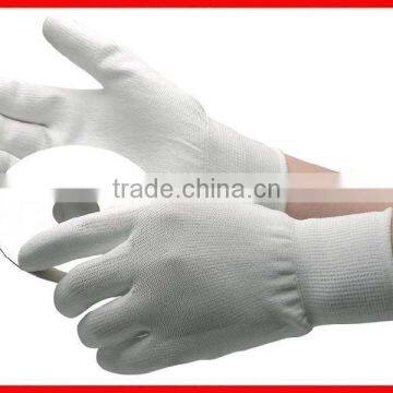 Antistatic pu palm fit glove