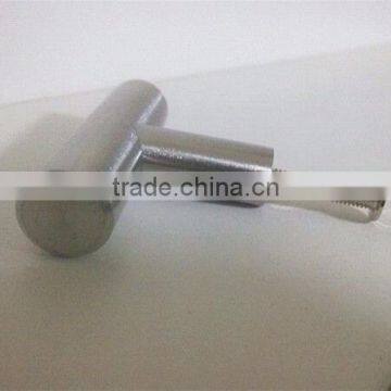 2" 12mm Solid Stainless Steel 201 T-Knob Drawn Pull 30020 photo-3