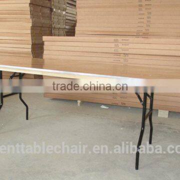 Plywood Rectangle Folding Dining Table Manufacturer in China photo-2