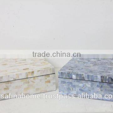 Square Mother of Pearl Box photo-2