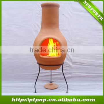 2014 hot sale outdoor clay fire chiminea for home and garden