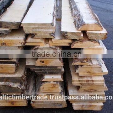 Unedged Birch Lumber, ABC Mix Grade, Baltic Birch