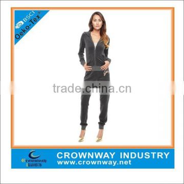 high quality ladies velour leisure suit