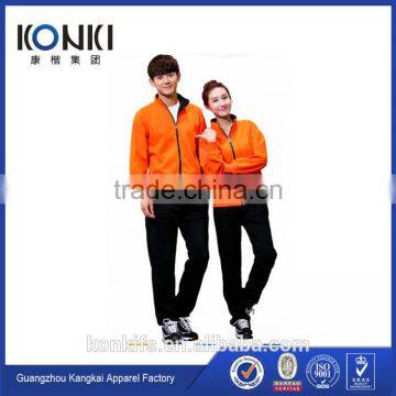 Custom Stand Collar Color Men's Fitness Hoodie Polar Fleece With Zipper no Hoods photo-2