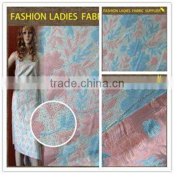 new arrival autumn mills paper organza jacquard organza fabric fabric for curtains coats dress jacquard textile cord