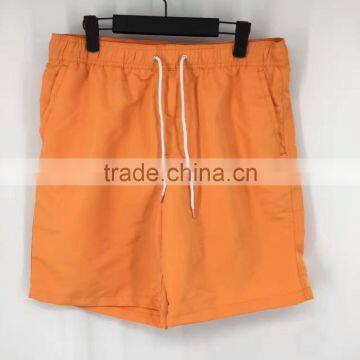 Men stocklots cheap orange beach shorts