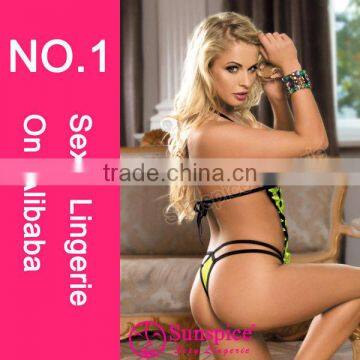 2015 High Quality Hot Sales Sexy Micro Teddy Lingerie China Sexy Lingerie Sexy Lingerie Fishnet Teddy photo-2