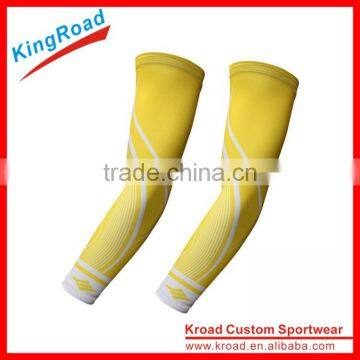 Custom Dye Sublimation Printing Cool Elastic Men and Women Riding Warmer UV Sun Arm Sleeves photo-3