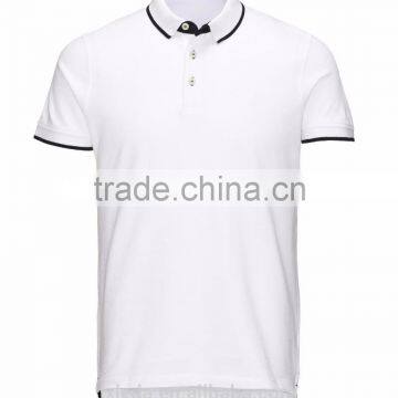 100% Cotton Men Polo Shirt Custom, Plain Polo T-shirt Cheap Wholesale photo-6