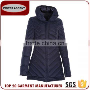 Winter Sale Women Big Collar Fashion Warm Long Down Cheap Jacket