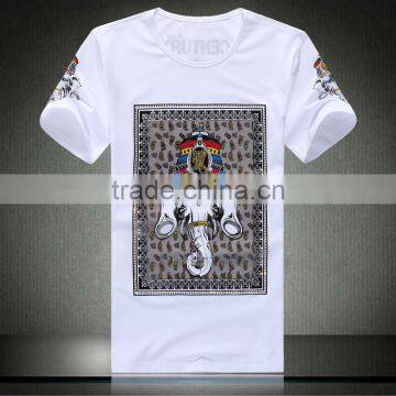 annimal photo printing 100%cotton t shirts for men