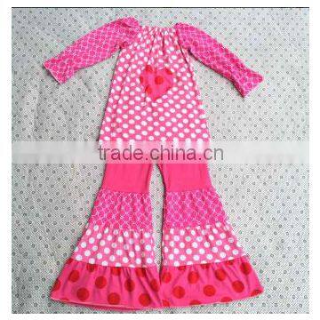 Lovely Kids Boutique Toddler Girls Boutique Clothing Sets Girls Valentines Day Outfits Wholesale photo-5