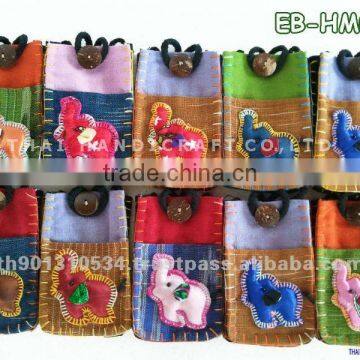 Thai Handmade Elephant Call Phone bag Mobile bag