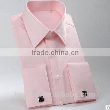 Best price OEM men dress shirts with cuff-link with European size