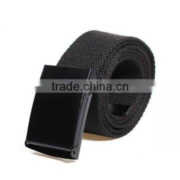 High Quality Black Waistband Canvas Belt