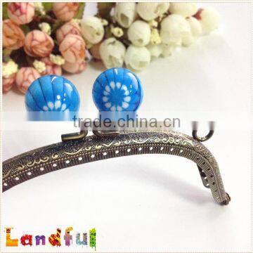 Colorful Gumball Frames Bag Making Supplies Metal Coin Sewing Purse Frame photo-5