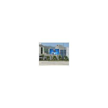 High Definition DIP Outdoor Advertising LED Display Video Screen P10mm , 10000 dots/m2