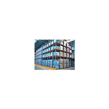 Commercial Metal Racking System , Heavy Duty Drive In Pallet Racking