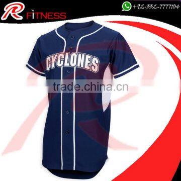 Custom Half sleeve baseball tackle twill Custom uniform