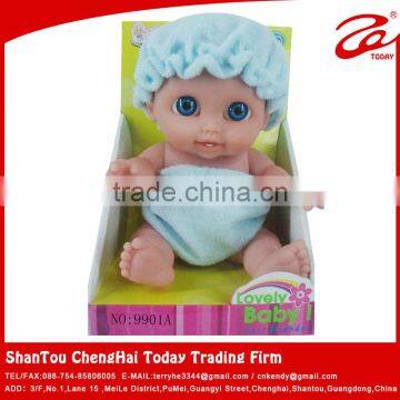 9 inch kid love doll/pvc doll