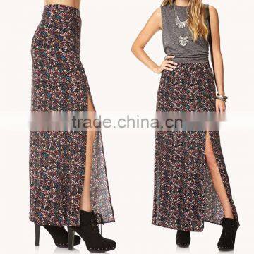 floral skirt M-slit maxi skirt pictures of long skirts and tops