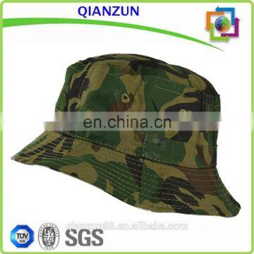 Custom Cotton Blue Camo Wholesale Bucket Hats