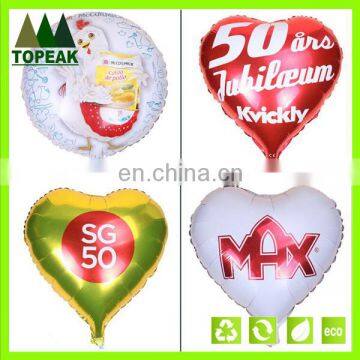Custom Printed inflatable balloon advertising Aluminum Foil Ballons
