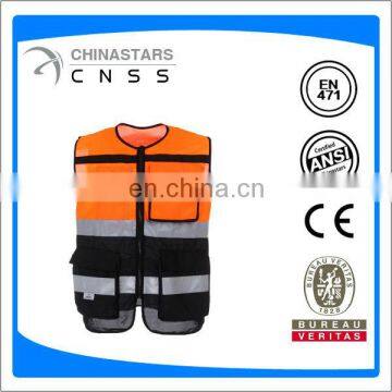 riding safety jacket with pocket