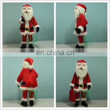 HI CE customized stanta mascot costume for hot sale,wonderfulchrismas mascot costume for adult size