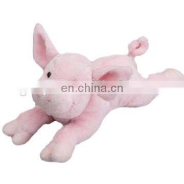 9inch long layding down soft velboa materials toys pig