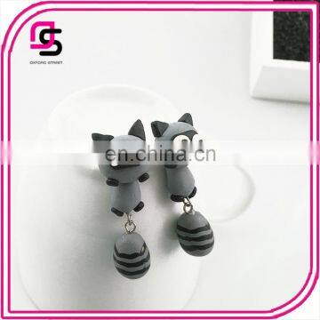 2017 Amazon Hot Selling Fashion Accessories Cute Cheap Animal Earring for Girles