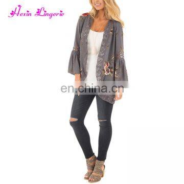 High Quality Kimono Lace Patchwork Cover Up Chiffon Long Women 2017 Bulk Cardigans